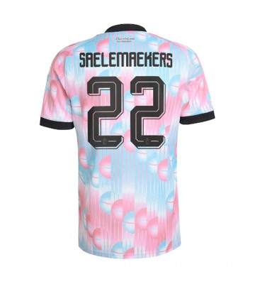 Belgien Alexis Saelemaekers #22 Replika Bortatröja VM 2026 Kortärmad